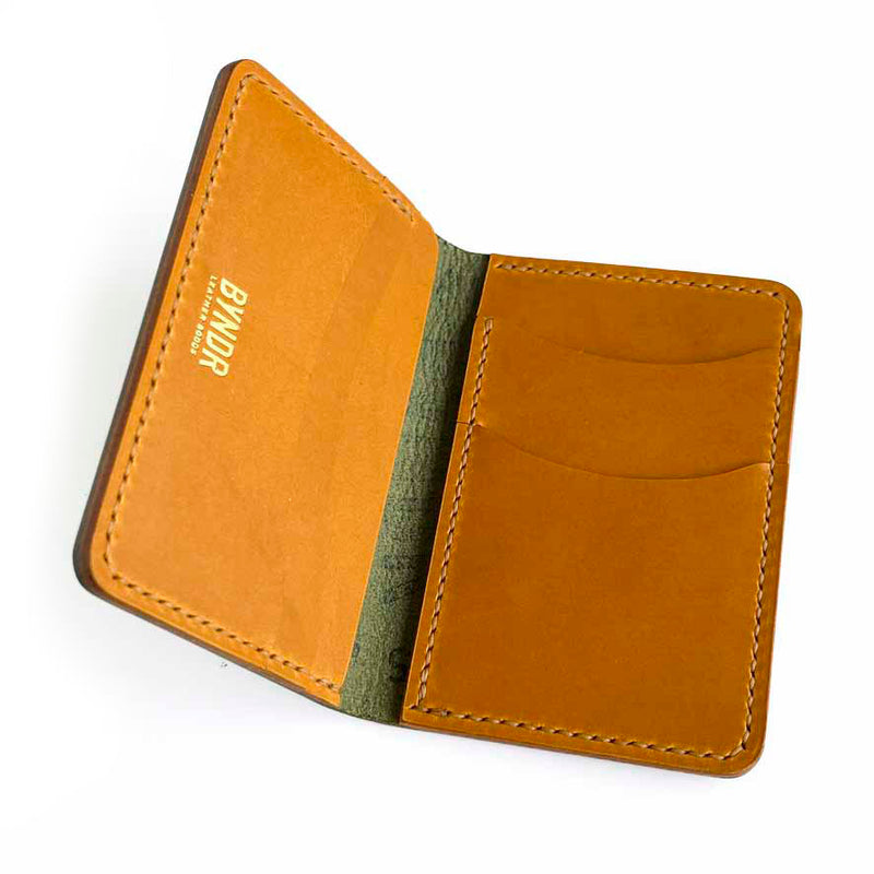 BI-FOLD - GREEN + YELLOW