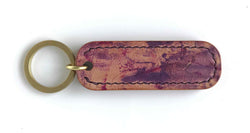 Heavyweight Keychain - Shell Cordovan - Red Marbled Rocado