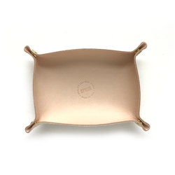 Valet Tray - Natural Vegetable Tanned