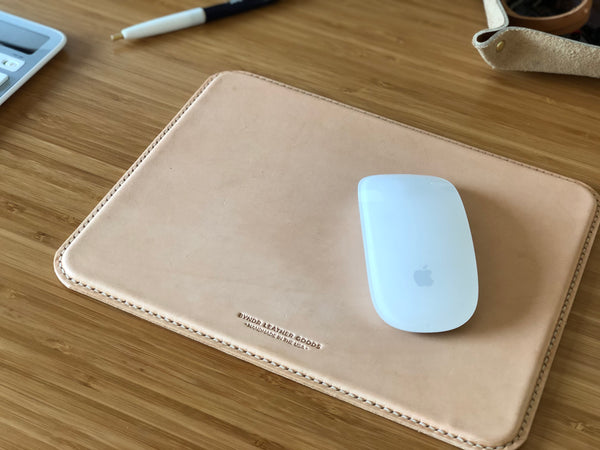 Leather Mousepad - BYNDR LEATHER GOODS