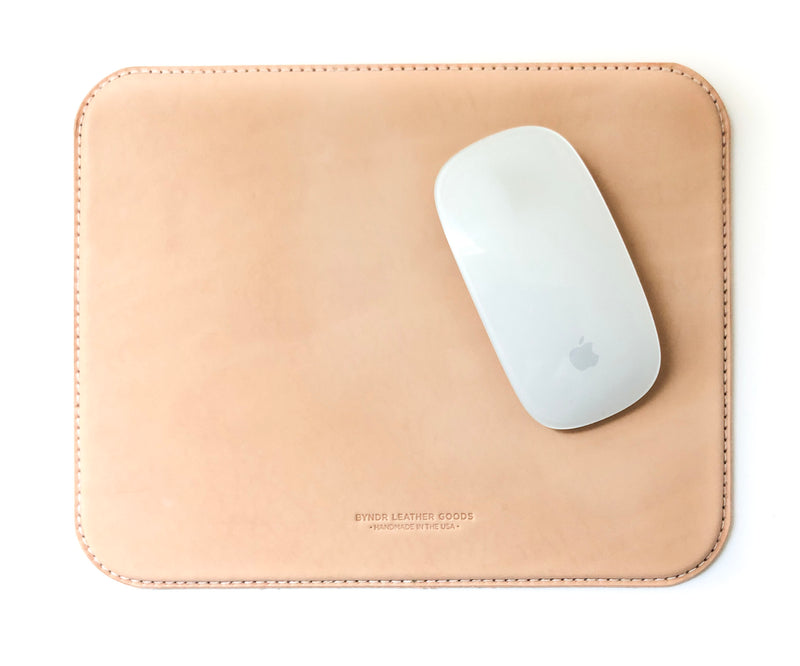 Leather Mousepad - BYNDR LEATHER GOODS